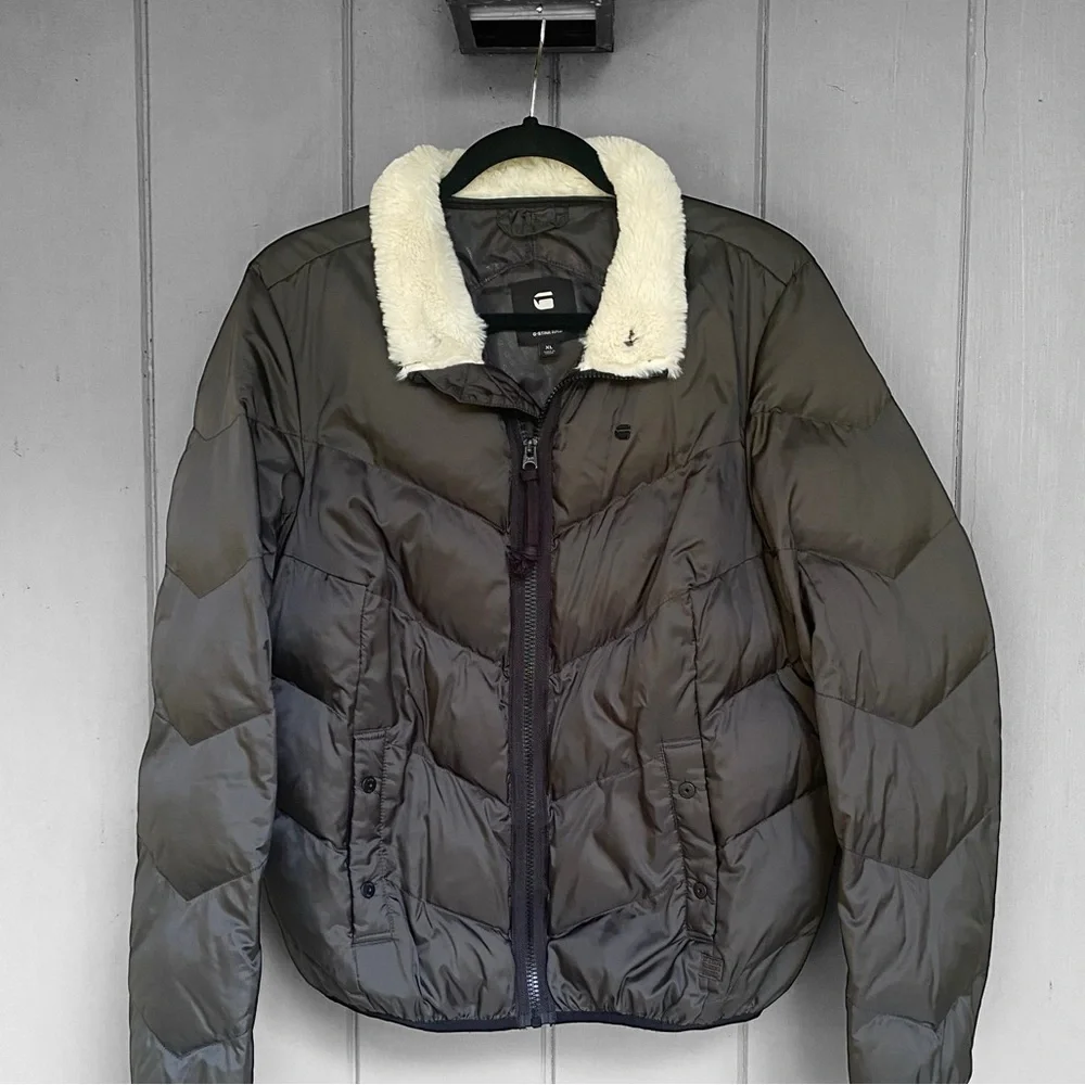 G-Star Alaska Padded Teddy Jacket - Picture 5 of 13